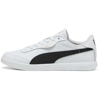 PUMA Vikky Star Damen Sneaker Weiß/Schwarz/Gold, 5.5 UK
