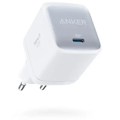 Anker Nano II 65W USB C Ladegerät - Schnellladung für MacBook, Galaxy, iPhone & mehr (Weiß)