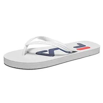 FILA Troy Herren Slipper in Weiß, Größe 42 EU