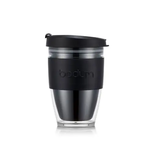 BODUM JOYCUP Reisebecher, 0,25 l, doppelwandig, schwarz
