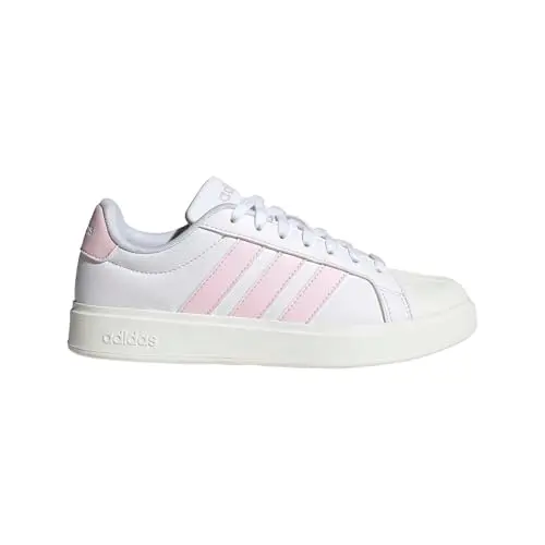 adidas Damen STREETTALK Shoes, Weiße/Limetten-Grün, 38 EU