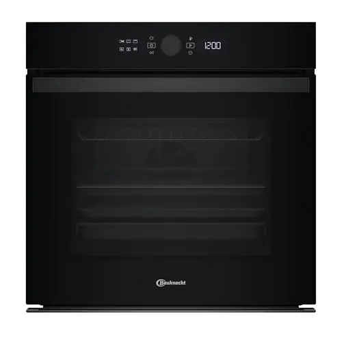 Bauknecht Einbau-Backofen, 60 cm, Heißluft, AirFry, Pizzafunktion, Multi-Level-Kochen, Schwarz