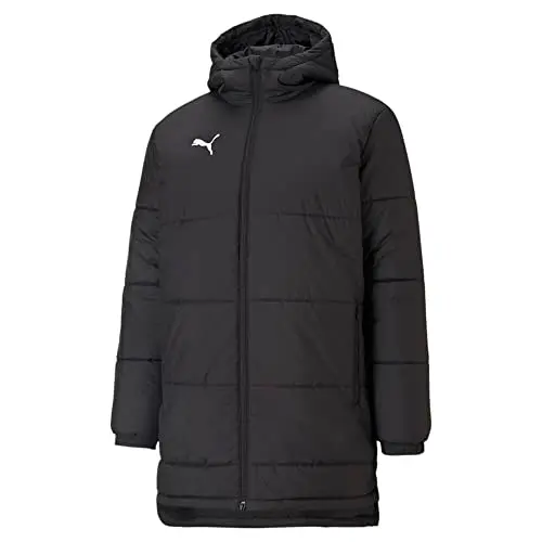 PUMA Unisex Bench Jacke schwarz/weiß, Größe M