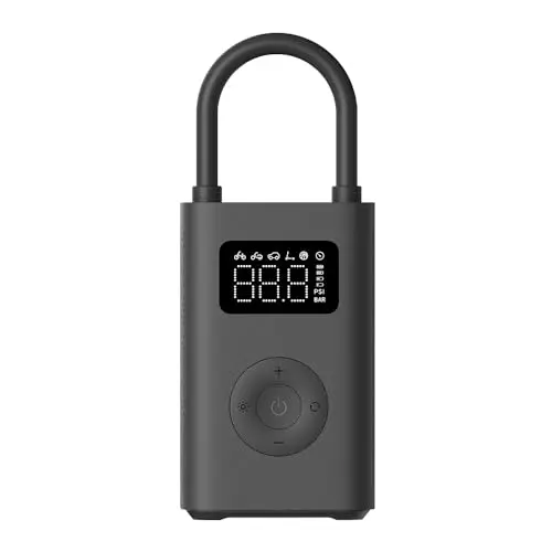 Xiaomi Tragbarer Elektrischer Luftkompressor, 6 Preset Modi, Auto-Stop, USB-C Aufladbar