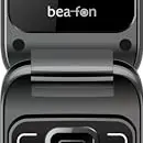 Beafon C245 Klapphandy Tastenhandy mit 2,4" Farbdisplay und Kamera, schwarz