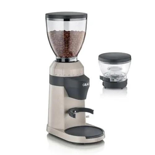 GRAEF EliteGrindX CM8011 Elektrische Kaffeemühle mit Edelstahl-Mahlwerk und 40 Mahlgraden