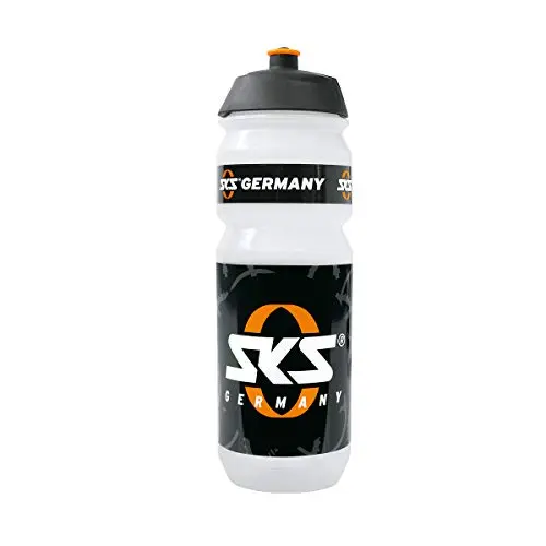 SKS Germany Logo Trinkflasche 750 ml - Auslaufsicher, Ergonomisch, Abnehmbarer Deckel