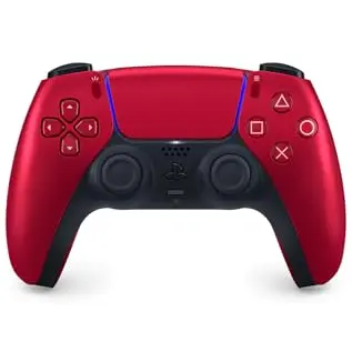 Sony PlayStation 5 DualSense Controller, kabellos, rechargeable, Bluetooth, Kompatibel mit PS5 und PC, volcanic red