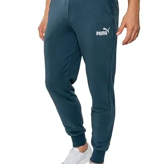 PUMA Herren Jogginghose, Baumwolle, Regular Fit, Dark Night, Größe L