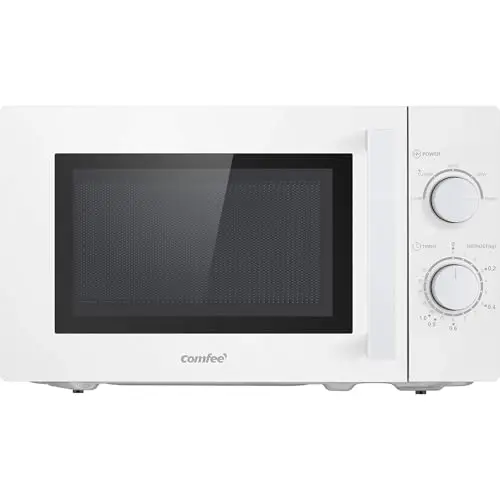 Comfee CMSN 20 Mikrowelle, 20L, 700W, 5 Leistungsstufen, Drehregler, Innenbeleuchtung, Weiß