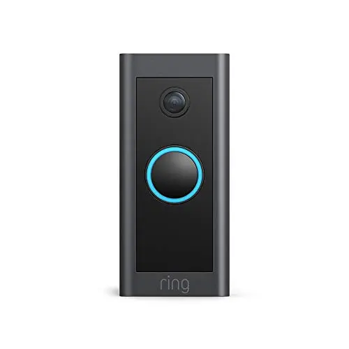 Ring Video Doorbell Wired - Zertifiziert und generalüberholt, kompatibel mit Alexa