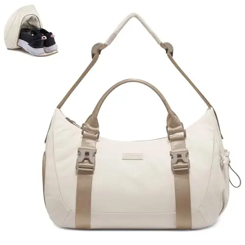 LOVEVOOK Sporttasche für Damen & Herren mit Yogamattenhalter & Schuhfach, ideal für Fitness, Reisen und Sauna
