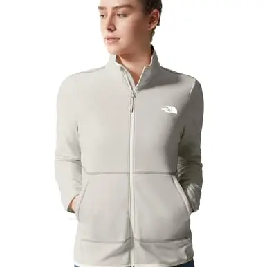 THE NORTH FACE Canyonlands Full Zip - White Dune Heather, Größe L