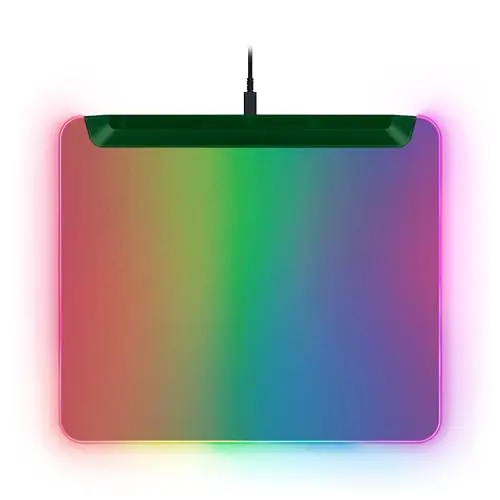 Razer Firefly V2 Pro Phantom Green - RGB Gaming-Mausmatte mit USB Hub und rutschfester Unterlage