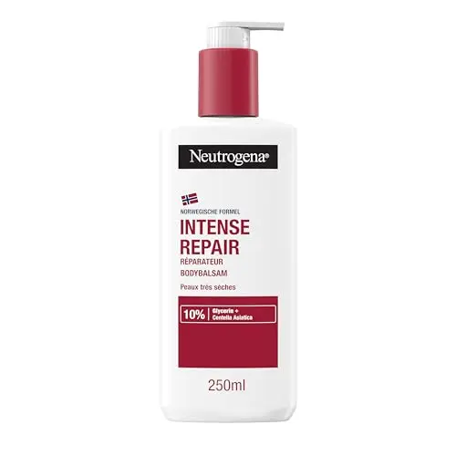 Neutrogena Intense Repair CICA Bodybalsam für trockene Haut, feuchtigkeitsspendende Lotion (250 ml)