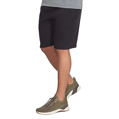 Skechers Herren Shorts Explorer 9", Schwarz, Größe 17