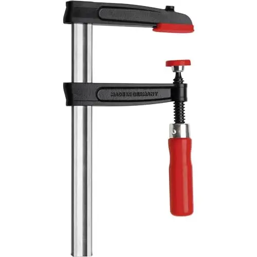 BESSEY Temperguss-Schraubzwinge TPN20B5BE, Spannweite 200 mm, Ausladung 50 mm, stabil und leicht