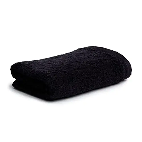 Möve Superwuschel Handtuch 50 x 100 cm aus 100% Baumwolle, schwarz
