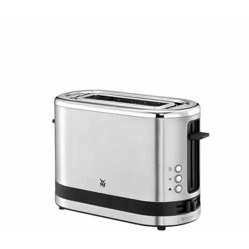 WMF Küchenminis Mini Toaster mit Brötchenaufsatz, 7 Bräunungsstufen, 600W, Edelstahl matt