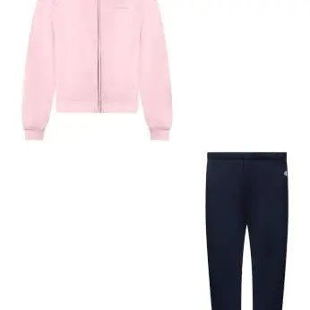 Champion Mädchen-Sweatanzug mit Reißverschluss, grün