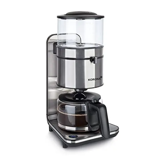 Korona Kaffeemaschine Edelstahl 1,25 Liter 1800 Watt