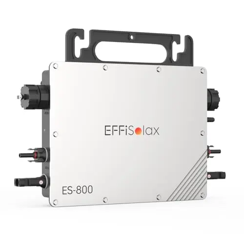 800W Mikro-Wechselrichter für Solarenergie, Plug & Play, WiFi Überwachung, wasserdicht