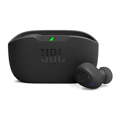 JBL Wave Buds Kabellose In-Ear Ohrhörer mit Wasserschutz und 32h Akku – Schwarz