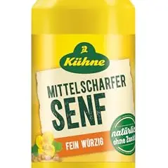 Kühne Senf mittelscharf 250ml