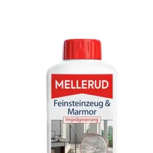 Mellerud Marmor & Feinsteinzeug Imprägnierung 0,5 l - Schutz vor Verschmutzungen für Natur- und Kunststeine