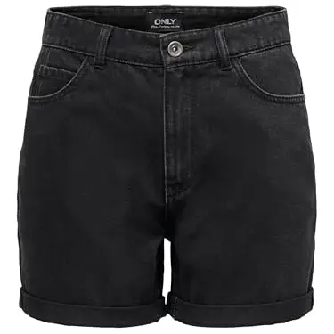 Onlvega HW MOM DNM Shorts Noos