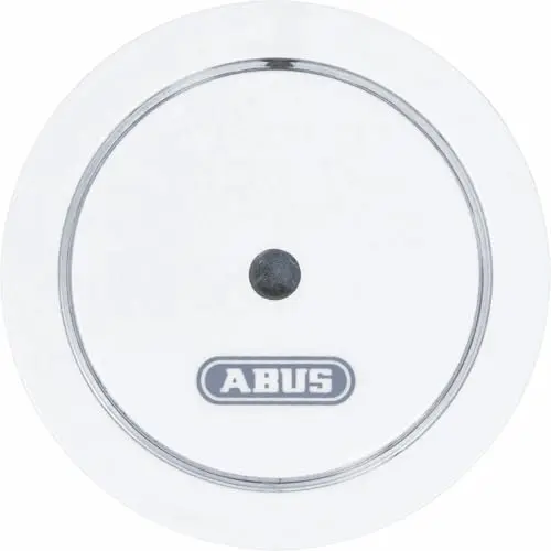 ABUS Mini-Rauchmelder GRWM30600 - 10-Jahres-Batterie - 85 dB Alarm - Für Wohnräume, Wohnwagen & Wohnmobil - Weiß