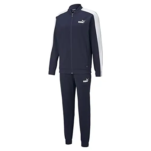 PUMA Herren Baseball-Trikot-Anzug Trainingsanzug, Peacoat, Gr. S
