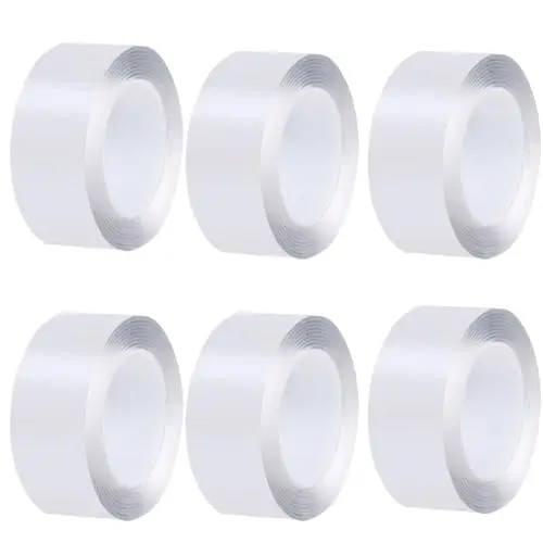 Europesiyu 6 Double-Sided Tape - Strong Transparent & Versatile