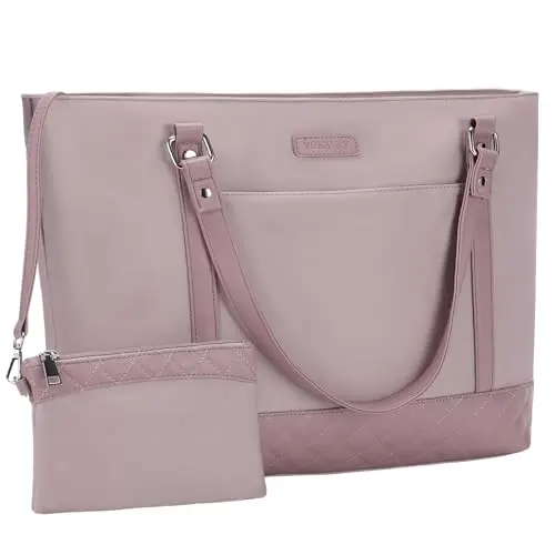 VX VONXURY Damen Laptoptasche 15,6" mit kleinem Beutel