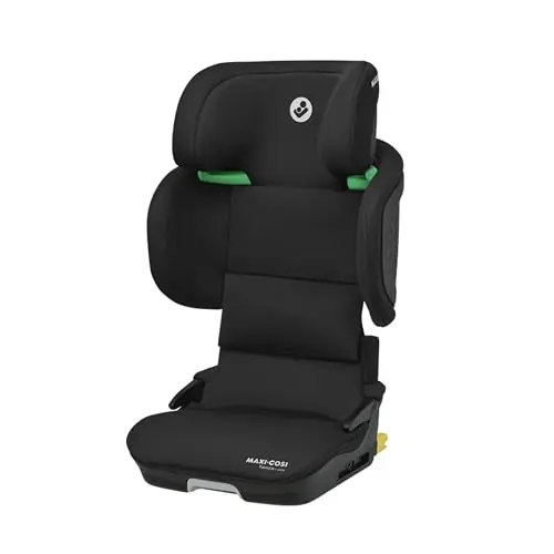 Maxi-Cosi Tanza i-Size Klappbarer Kindersitz für 3,5-12 Jahre, Tragbarer Reiseautositz, Full Black