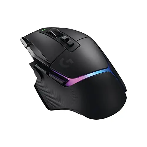 Logitech G502 X Plus Wireless Gaming Mouse RGB, Optical, HERO 25K Sensor, Mac/Windows, Noir