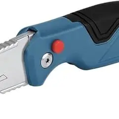 Bosch Universal Klappmesser mit Klingenfach im Metall-Griff (inkl. 3 Klingen)