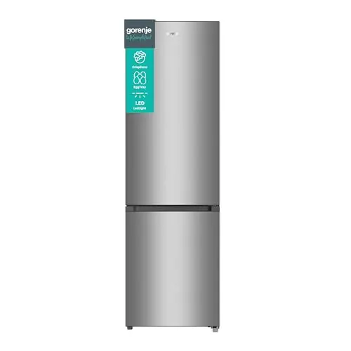 Gorenje RK 4182 PS4 Kühl-Gefrier-Kombination, 180 cm, 198/66 L, LED-Beleuchtung, Grau, 39 dB
