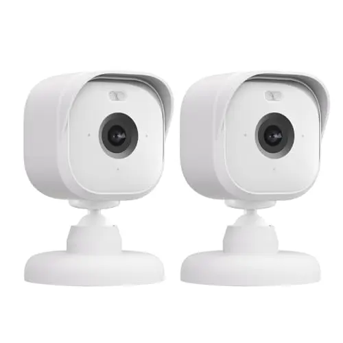 Blink Mini 2 Kamera Hülle – Wetterfeste Silikon Schutzhülle für Blink Mini 2 im 2er-Pack, perfekt für innen und außen