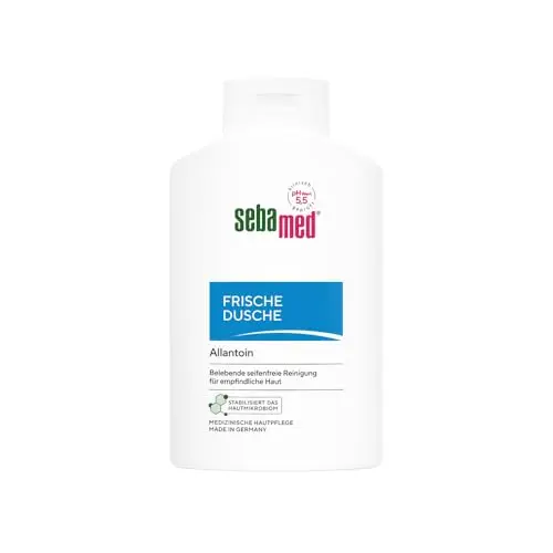 SEBAMED Frische Dusche Duschgel 400 ml – Für empfindliche Haut, langanhaltendes Frischegefühl, mit Aminosäuren und Allantoin