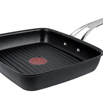 Tefal Jamie Oliver Grillpfanne 23x27 cm, Antihaft, induktionsgeeignet, backofenfest