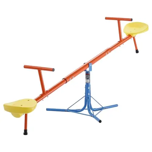 VEVOR Kinderwippe, 360° drehbar, Spielplatzgerät für Kinder ab 3 Jahren, Tragkraft 45,4 kg
