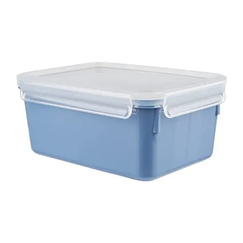 Emsa Frischhaltedose Colour Edition 2,2l, auslaufsicher, spülmaschinen-, mikrowellen- und gefriergeeignet, blau