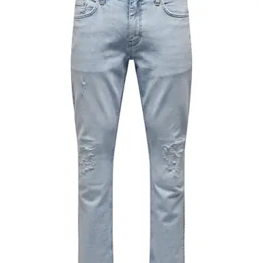 ONLY & SONS Herren Jeans, Light Blue Denim, Größe 28W / 32L