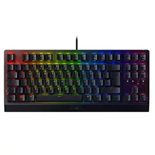 Razer BlackWidow V3 Tenkeyless - Mechanische Gaming-Tastatur, Kompakt, QWERTZ DE-Layout | Schwarz