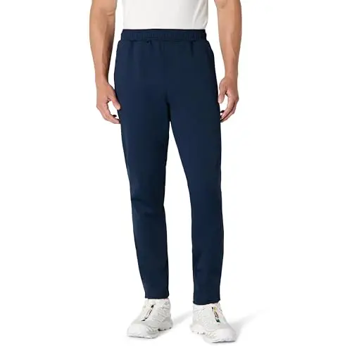 Amazon Essentials Herren Sporthose aus Stretchgewebe, lang, Trainings- und Jogginghose, Marineblau, XL