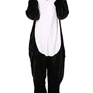 TOHYOZIJ Unisex Tier-Overall für Erwachsene, Plüschkostüm, Halloween, Karneval, Heimwäsche, Großer Panda, Groß