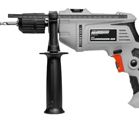 Brüder Mannesmann Schlagbohrmaschine 650 Watt - kabelgebunden mit 13 mm Futter und Tiefenanschlag