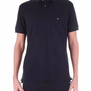 Tommy Hilfiger Herren Poloshirt Kurzarm Blau, XL