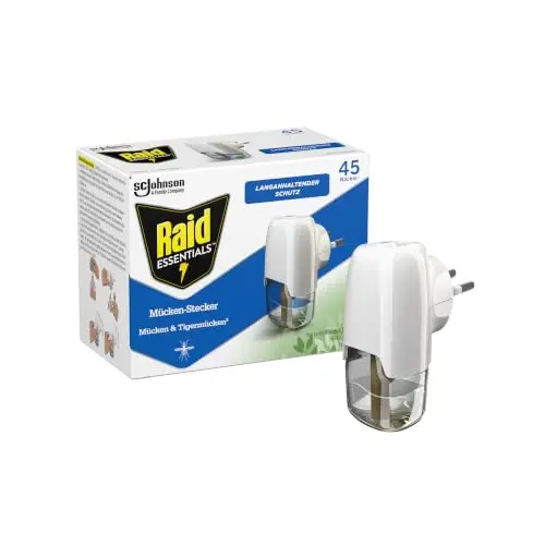 Raid Essentials Mückenstecker 45 Nächte Insektenschutz 1er Pack